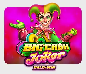 Big Cash Joker Hold & Win slot game – vibrant jester-themed online slot with cash prizes and bonus features at Slots Capital Casino.